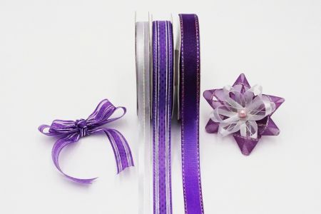 Tiszteletreméltó lila áttetsző szalag készlet